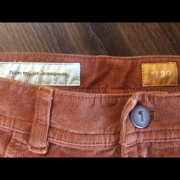 Pilcro and the Letterpress Rusty Corduroy Pants - Picture 7 of 8